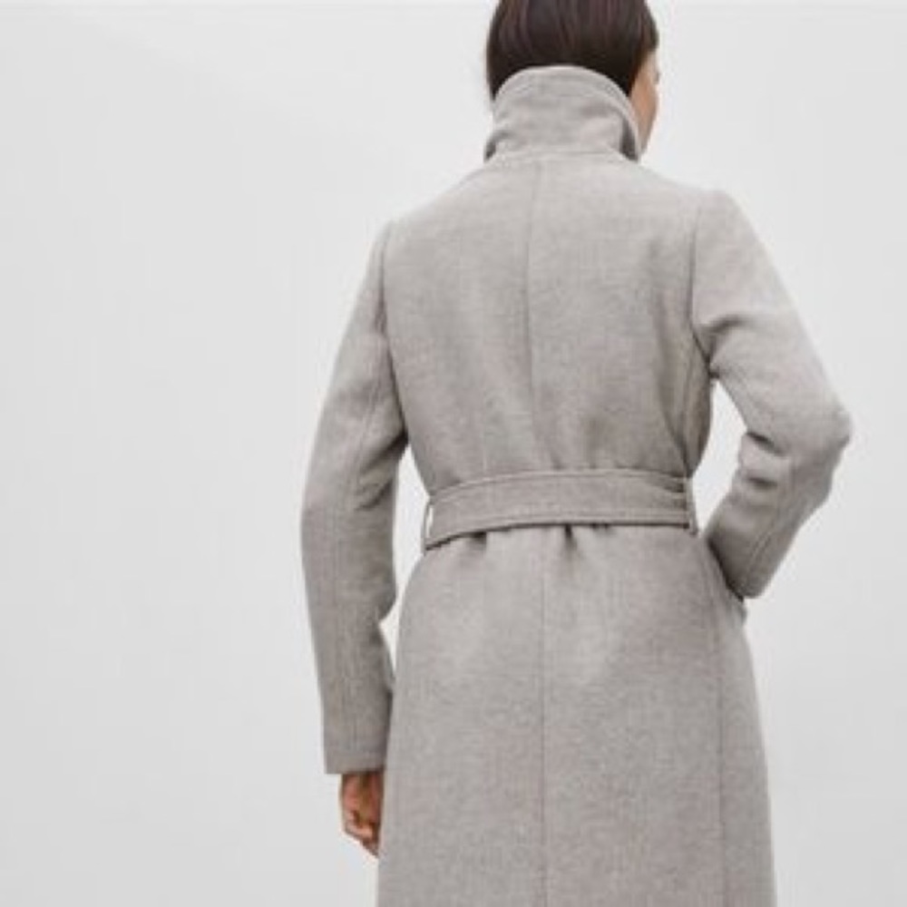 -SOLD- Wilfred Aubertin wool-cashmere coat - Picture 3 of 9